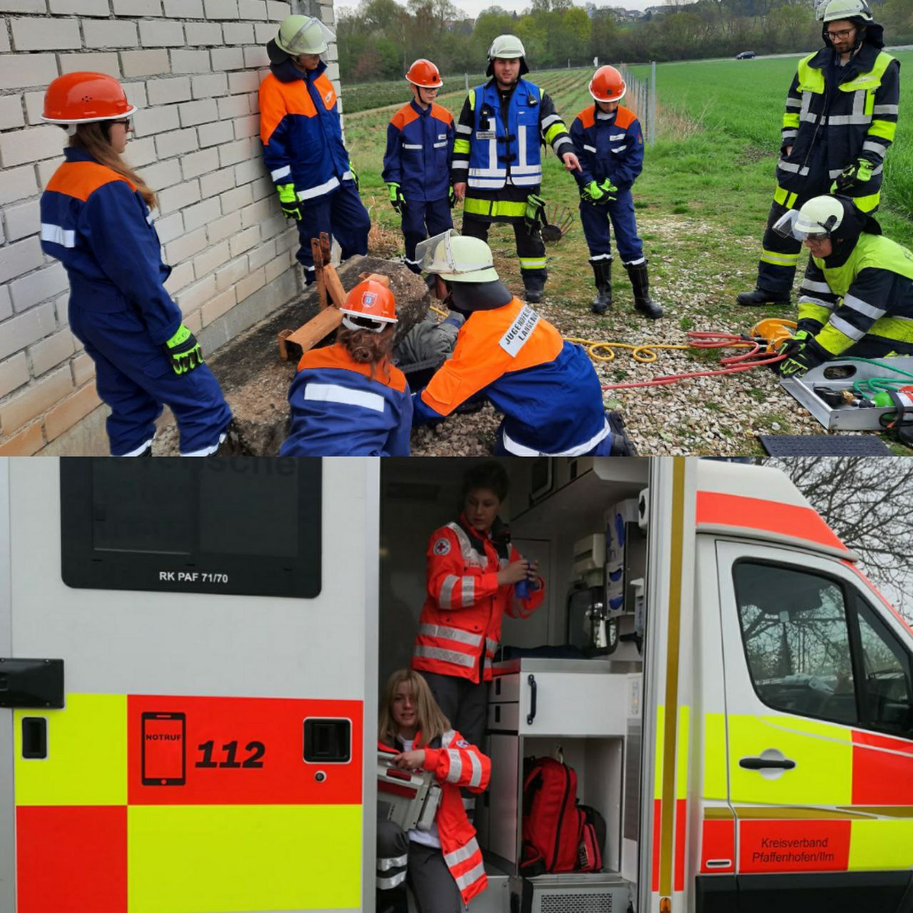 Jugendfeuerwehr Wochenende Layout