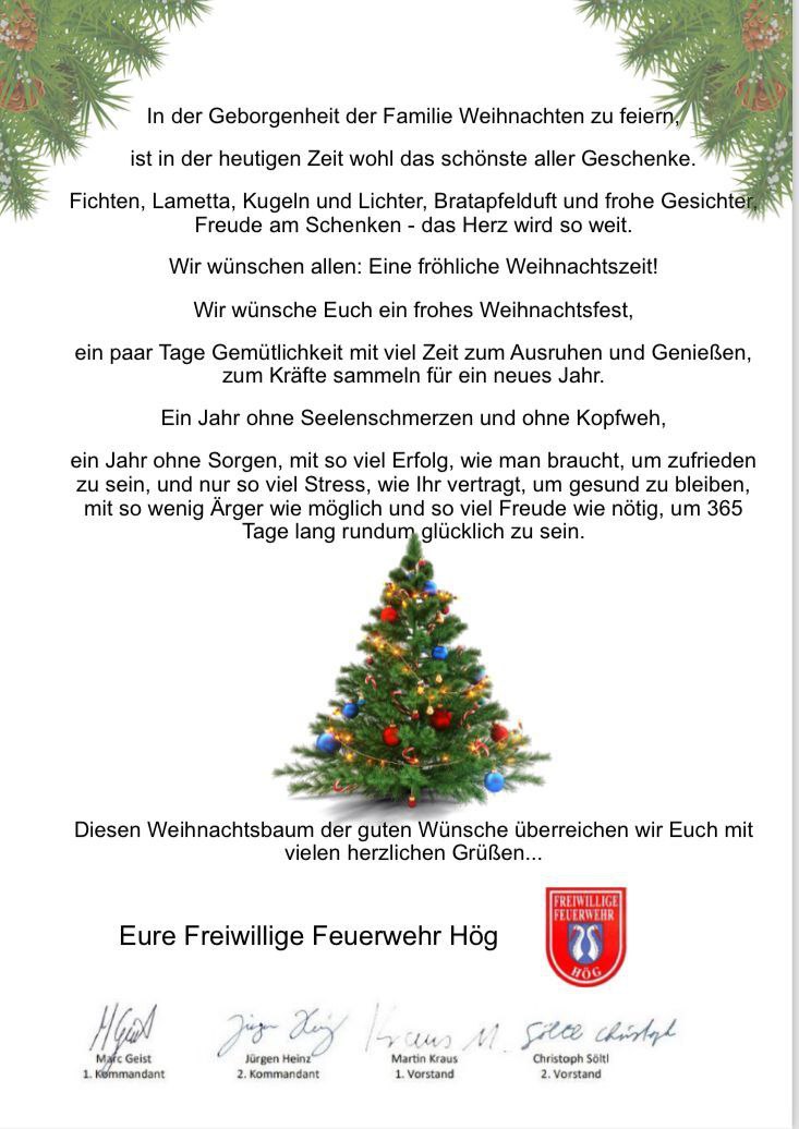 Weihnachtsgruesse 2023